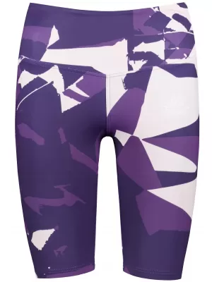 Jambiere pentru femei deasupra genunchilor premium ALTISPORT VOJ/ALW080LEG02 PURPURIU ÎNCHIS