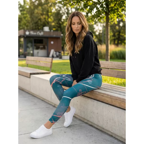  Premium pentru jambiere lungi pentru femei ALTISPORT VOJ/ALW082LEG01 KEROSEN 