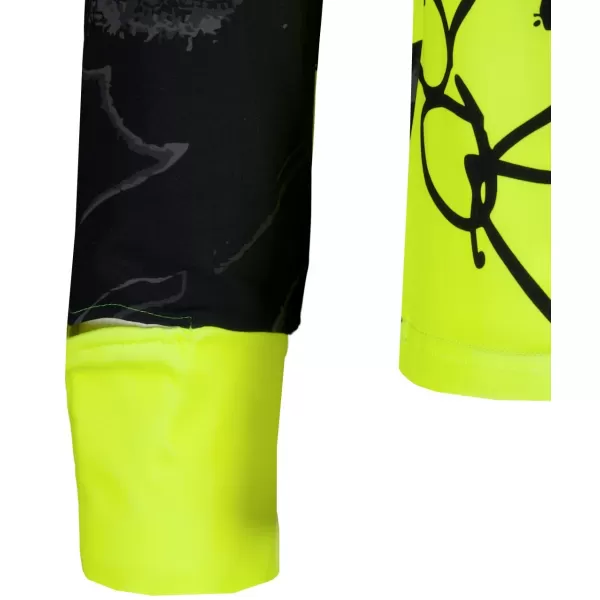  Panouri sportive pentru bărbați Premium Plus ALTISPORT VOJ/ALM076MI04 FLUO-GALBEN 