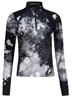 Panouri sportive pentru femei Premium Plus ALTISPORT VOJ/ALW055MI04 ALB -NEGRU