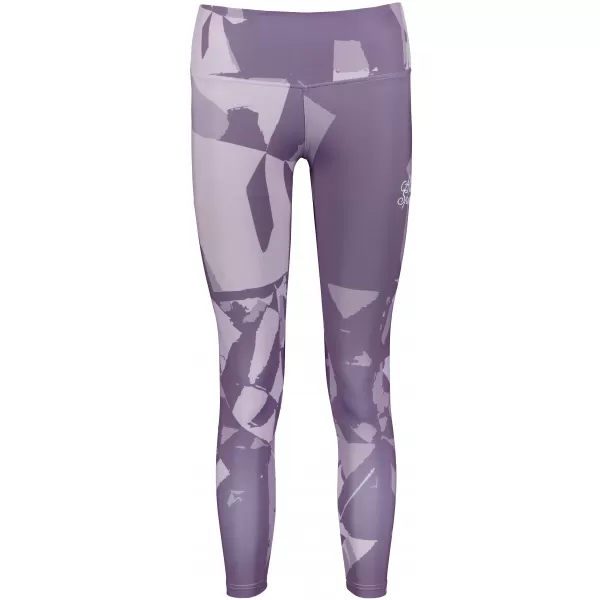  Premium pentru jambiere lungi pentru femei ALTISPORT VOJ/ALW080LEG01 GRI-VIOLETĂ 