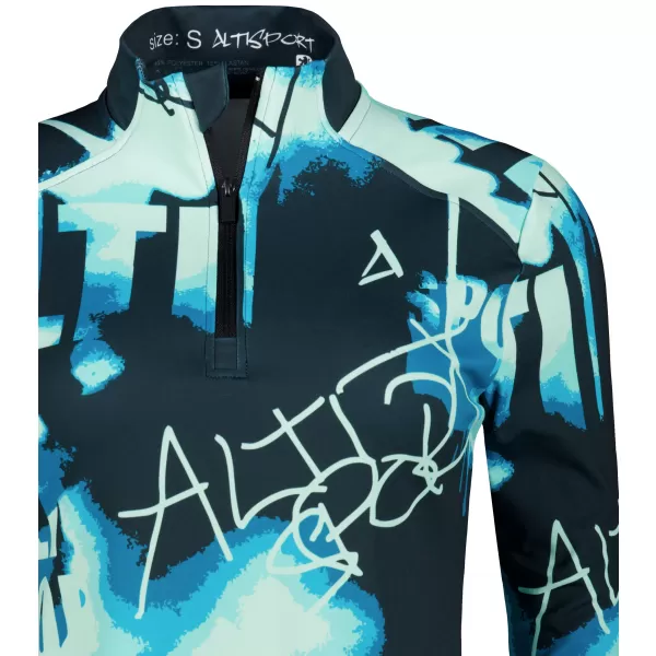  Panouri sportive pentru femei Premium Plus ALTISPORT VOJ/ALW076MI04 ALBASTRU/NEGRU 
