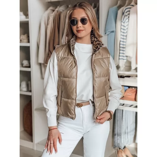  Vestă DSTREET CHIPUFF TY4825 CARAMEL 