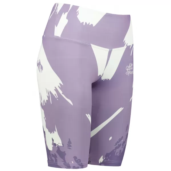  Jambiere pentru femei deasupra genunchilor premium ALTISPORT VOJ/ALW081LEG02 VIOLET 