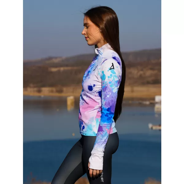  Panouri sportive pentru femei Premium Plus ALTISPORT VOJ/ALW055MI04 VIOLET/ALBASTRU 