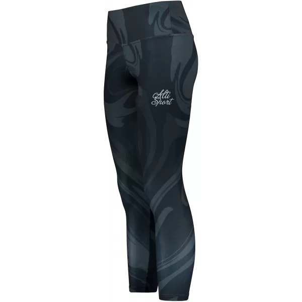  Premium pentru jambiere lungi pentru femei ALTISPORT VOJ/ALW072LEG01 NEGRU 