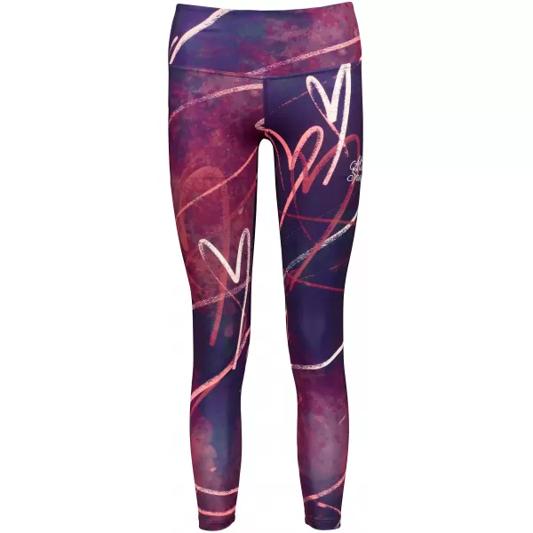  Premium pentru jambiere lungi pentru femei ALTISPORT VOJ/ALW082LEG01 VIOLET 