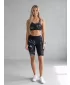 Jambiere pentru femei deasupra genunchilor premium ALTISPORT VOJ/ALW083LEG02 ALB -NEGRU