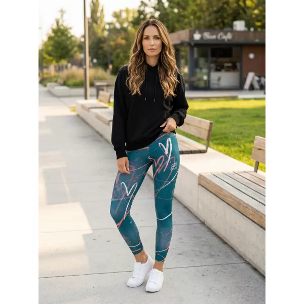  Premium pentru jambiere lungi pentru femei ALTISPORT VOJ/ALW082LEG01 KEROSEN 