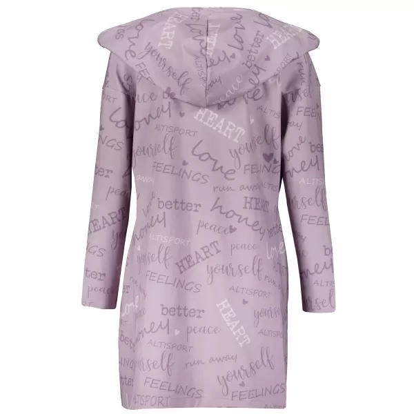  Premium de cardigan pentru femei ALTISPORT VOJ/ALW067MI07 VECHI ROZ 