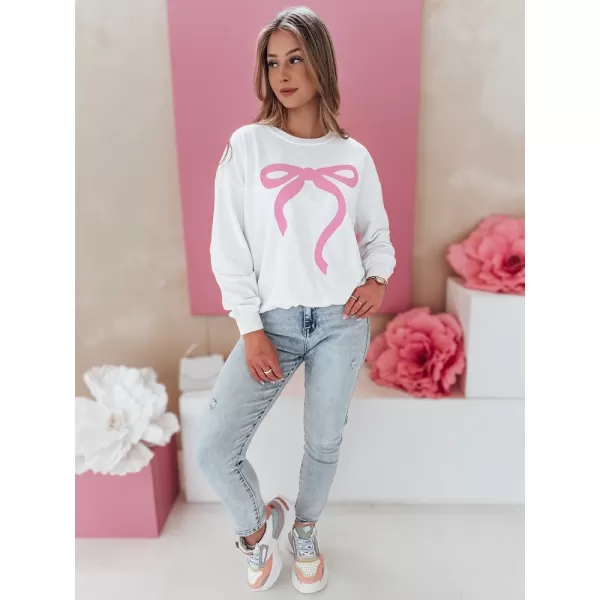  Panoul supradimensionat pentru femei DSTREET SOFTTIE BY1358 ALB 