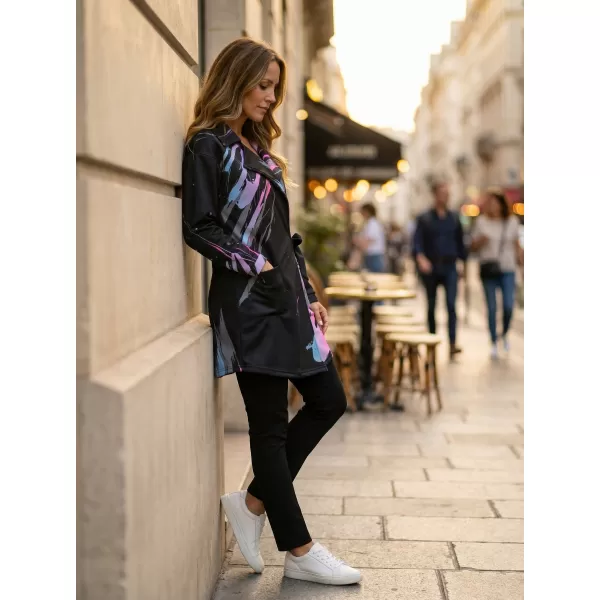  Geanta premium pentru femei pentru femei ALTISPORT VOJ/ALW074MI05 NEGRU -PINK 