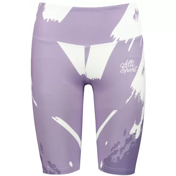  Jambiere pentru femei deasupra genunchilor premium ALTISPORT VOJ/ALW081LEG02 VIOLET 