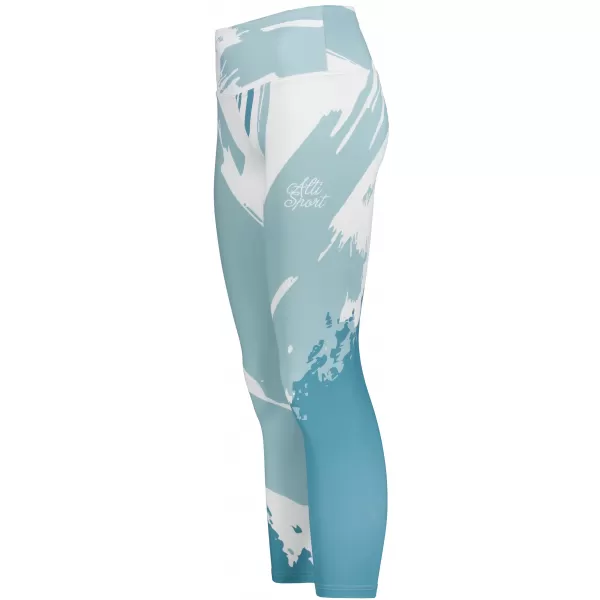  Premium pentru jambiere lungi pentru femei ALTISPORT VOJ/ALW081LEG01 ALBASTRU 