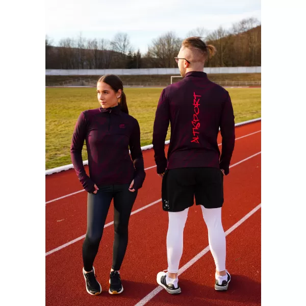  Panouri sportive pentru bărbați Premium Plus ALTISPORT VOJ/ALM072MI04 VIN ROȘU 