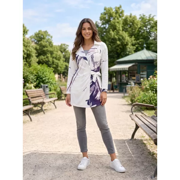  Geanta premium pentru femei pentru femei ALTISPORT VOJ/ALW074MI05 ALB -VIOLET 