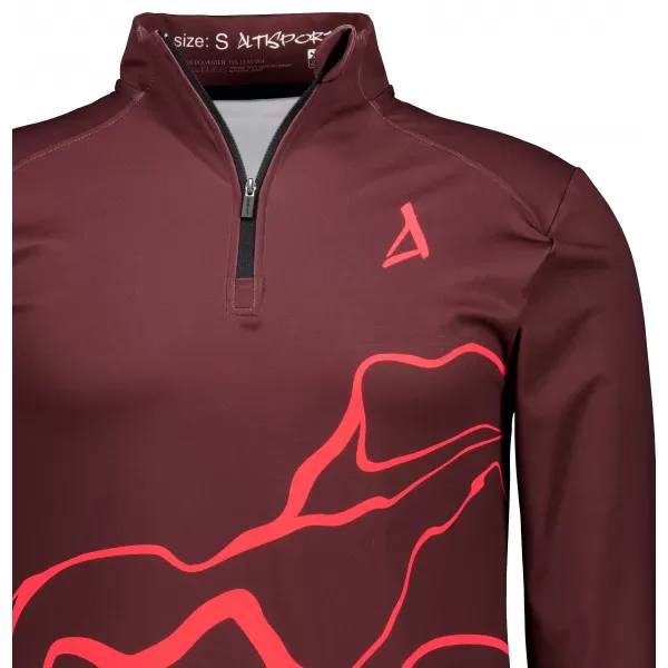  Panouri sportive pentru bărbați Premium Plus ALTISPORT VOJ/ALM073MI04 VIN ROȘU 