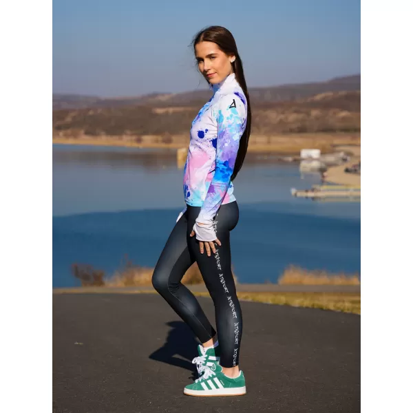 Panouri sportive pentru femei Premium Plus ALTISPORT VOJ/ALW055MI04 VIOLET/ALBASTRU 