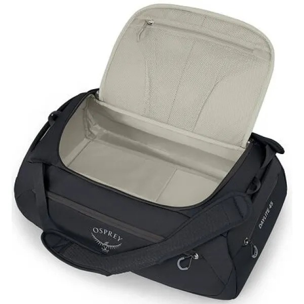  Geantă de călătorie OSPREY DAYLITE DUFFEL 45 BLACK 