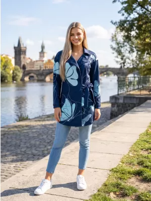 Geanta premium pentru femei pentru femei ALTISPORT VOJ/ALW086MI05 ALBASTRU ÎNCHIS