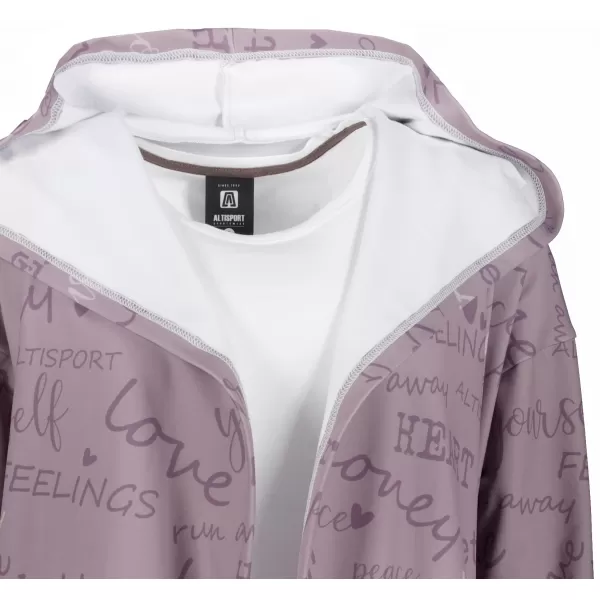  Premium de cardigan pentru femei ALTISPORT VOJ/ALW067MI07 VECHI ROZ 