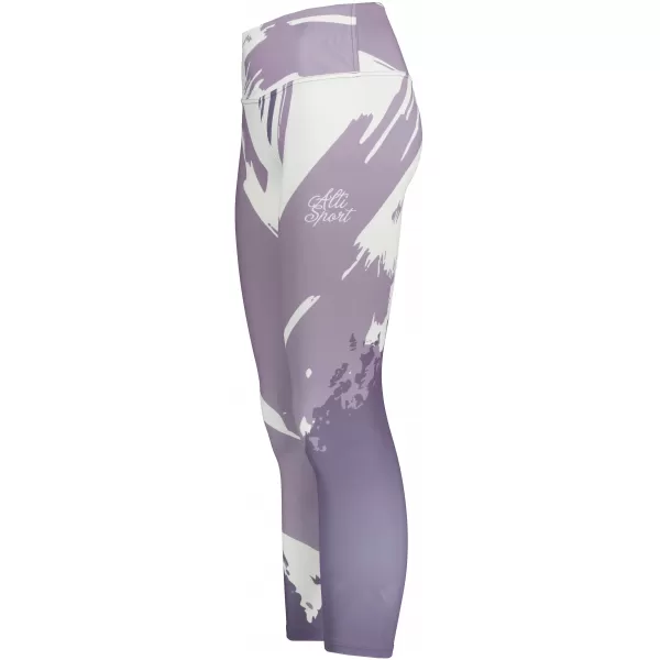  Premium pentru jambiere lungi pentru femei ALTISPORT VOJ/ALW081LEG01 VIOLET 