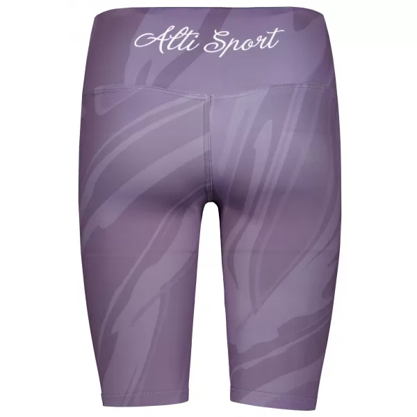  Jambiere pentru femei deasupra genunchilor premium ALTISPORT VOJ/ALW072LEG02 VIOLET 