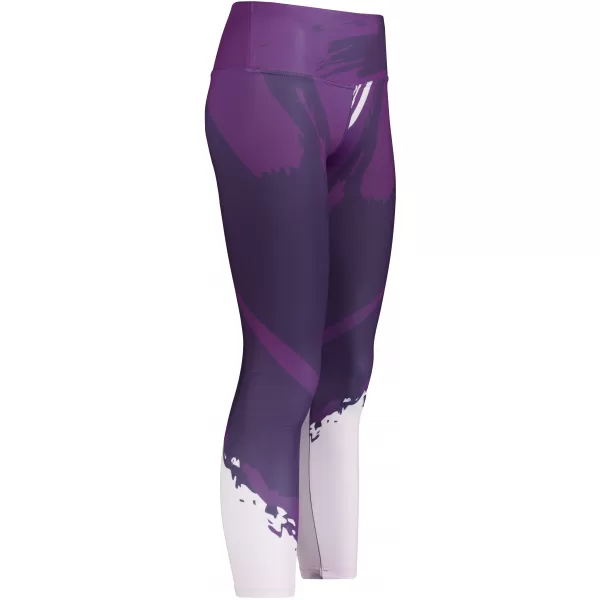  Premium pentru jambiere lungi pentru femei ALTISPORT VOJ/ALW081LEG01 PURPURIU ÎNCHIS 