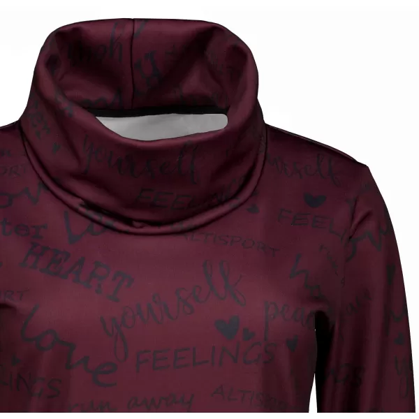  Panouri premium extinse pentru femei ALTISPORT VOJ/ALW067MI06 BURGUNDIA 