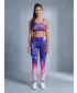 Premium pentru jambiere lungi pentru femei ALTISPORT VOJ/ALW083LEG01 VIOLET