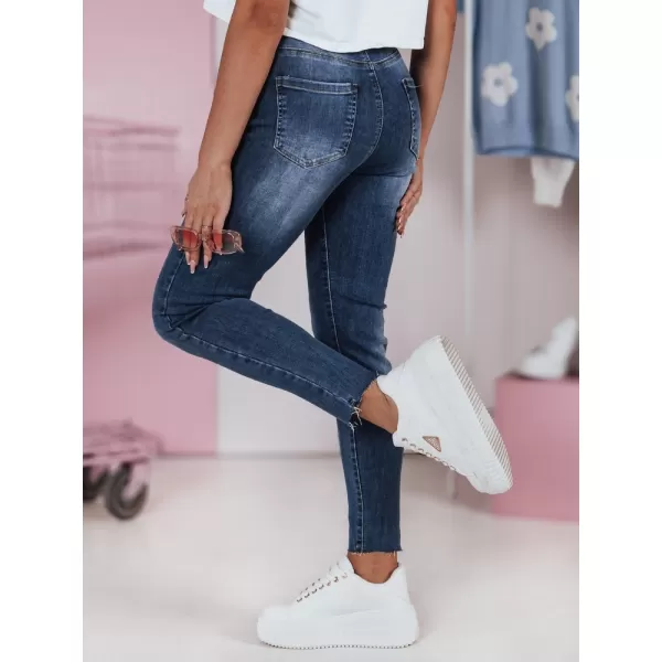  Pantalonii pentru doamne DSTREET SKYFINE UY2361 ALBASTRU 