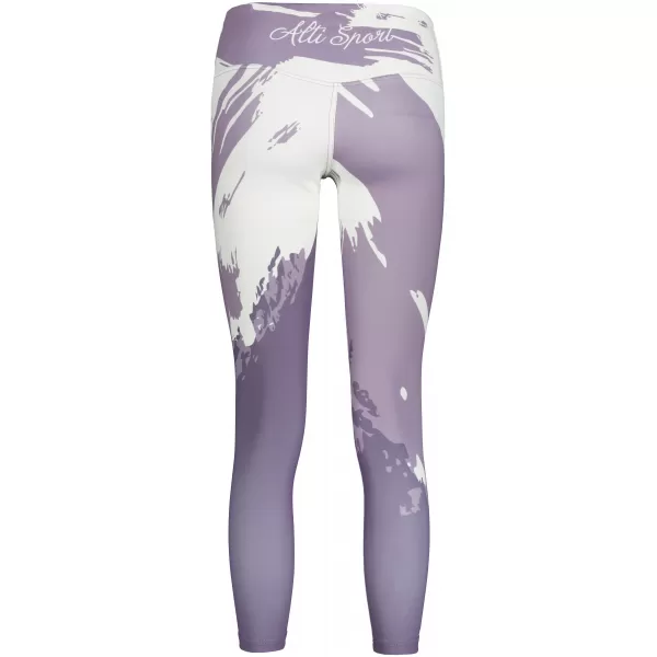  Premium pentru jambiere lungi pentru femei ALTISPORT VOJ/ALW081LEG01 VIOLET 