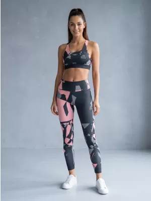 Premium pentru jambiere lungi pentru femei ALTISPORT VOJ/ALW080LEG01 BLACK-LOSOS