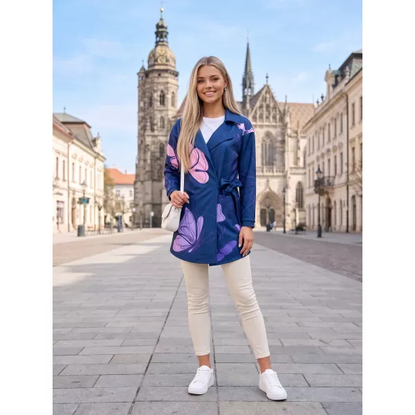  Geanta premium pentru femei pentru femei ALTISPORT VOJ/ALW086MI05 ALBASTRU ÎNCHIS 