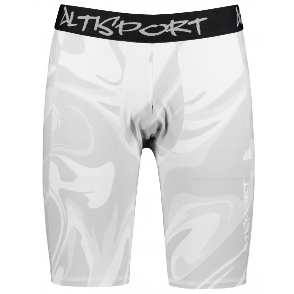  Jambiere sport pentru bărbați pe genunchii premium ALTISPORT VOJ/ALM072LEG02 GRI 