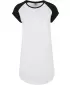 Rochie URBAN CLASSICS TB5030 ALB/NEGRU