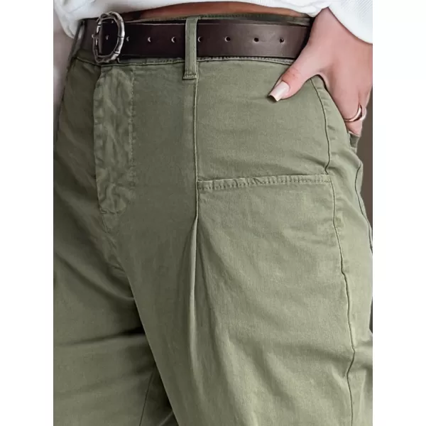  Pantalonii pentru doamne DSTREET CHINOSKA UY2558 KAKI 
