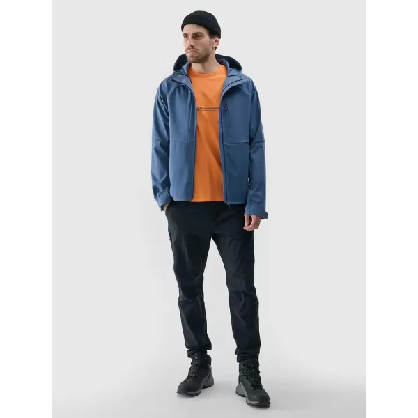  Jacheta pentru bărbați 4F WSS25TSOFM313 DENIM 