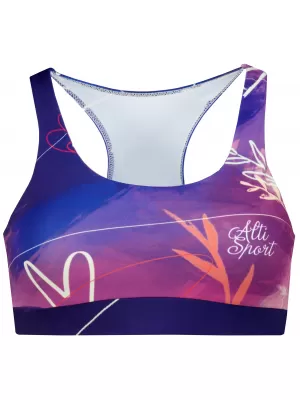 Premium de sutien sport pentru femei ALTISPORT VOJ/ALW083POD01 VIOLET