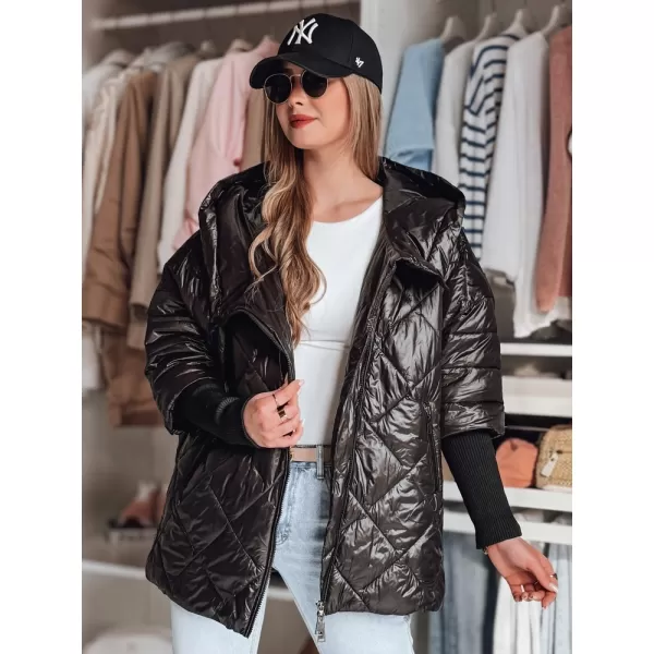  Geacă pentru doamne DSTREET PUFFILOF TY4855 NEGRU 