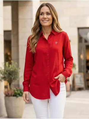 Cămaşă ALTISPORT ELOISA ROŞU