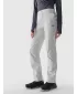 Pantalonii pentru doamne 4F WSS25TFTRF0796 GRI DESCHIS LA RECE
