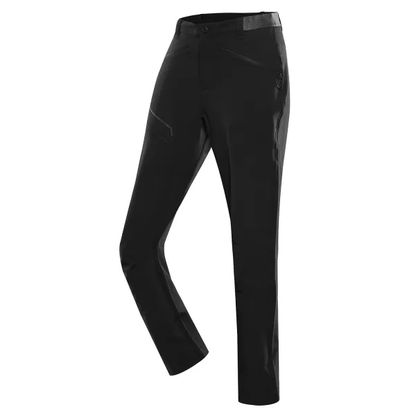  Pantaloni cu uscare rapidă ALPINE PRO RAMEL NEGRU 