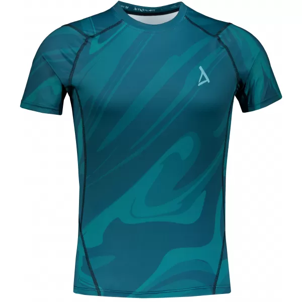  Tricou de compresie funcțională pentru bărbați cu premiu cu mânecă scurtă ALTISPORT VOJ/ALM072TR04 KEROSEN 