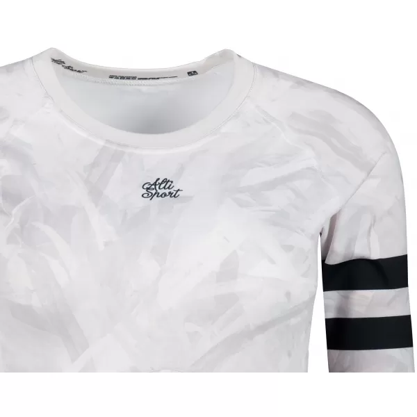  Top funcțional pentru femei cu mâneci lungi premium ALTISPORT VOJ/ALW096TR04 ALB 