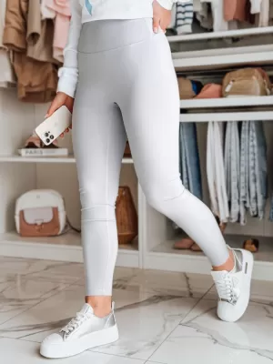 Pantalonii pentru doamne DSTREET UY2331 ALBASTRU DESCHIS
