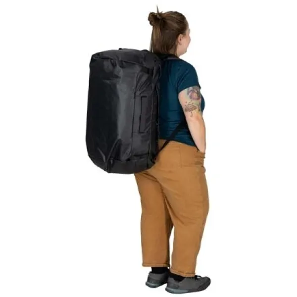  Geantă OSPREY TRANSPORTER 65 RAVEN BLACK/BLACK 