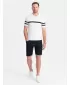 Pantaloni scurţi OMBRE OM-SRDS-0134 ALBASTRU MARIN