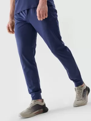Pantaloni 4F WSS25TFTRM0835 MELANGE ALBASTRU ÎNCHIS