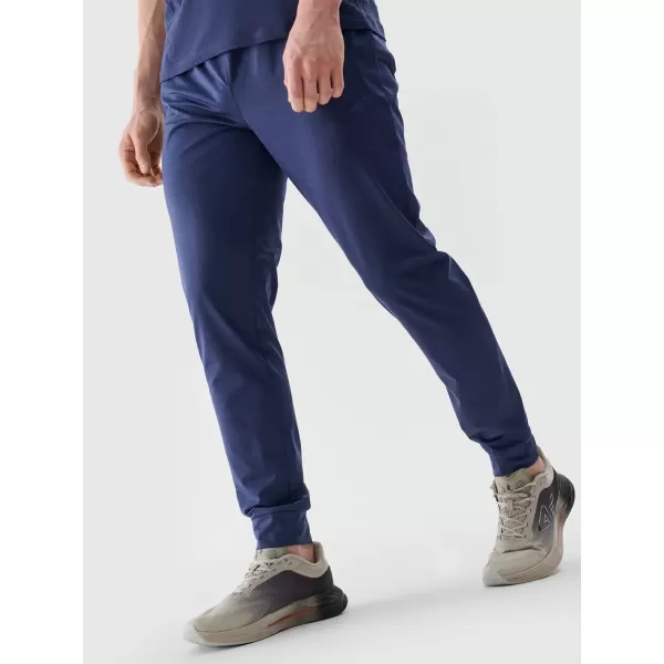  Pantaloni 4F WSS25TFTRM0835 MELANGE ALBASTRU ÎNCHIS 